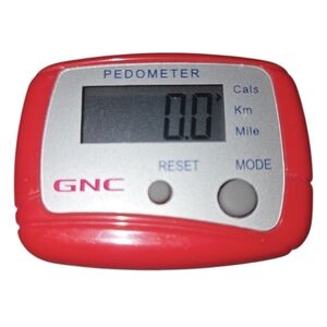 GNC Red Pedometer